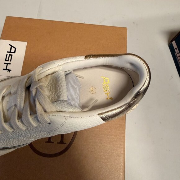 Ash Women's Podium Platform Sneakers White Size 40 NEW - Picture 6 of 7